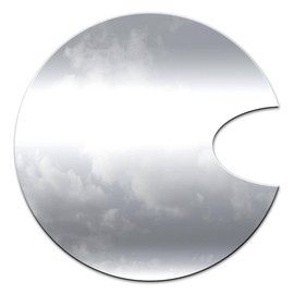 Auto Reflections 1pc Stainless Steel Gas Door Covers for RAM 1500/2500 2009-2015