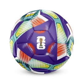 Hy-Pro Pallone da Calcio Taglia 5 - FIFA Coppa del Mondo 2026 Ufficialmente Concesso in Licenza
