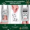 Kesfitt Christmas Tree Topper Lighted with 6 Projection Modes,Christmas Star