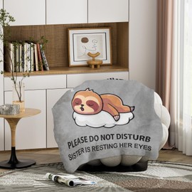 KAAYEE Sister Birthday Gifts, Sister Gifts for Sisters Multi Functional Blanket for Christmas, Big Sisters Presents for Birthday Thanksgiving Day, Gift for Women for Graduation from Brother Bestie