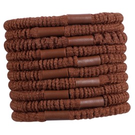 Beavorty 10pcs Elastic Hair Ties High Elasticity No Damage Hair Bands Versatile Stretchy Accessories for Girls and Women Comfortable and Soft Design for Daily Use