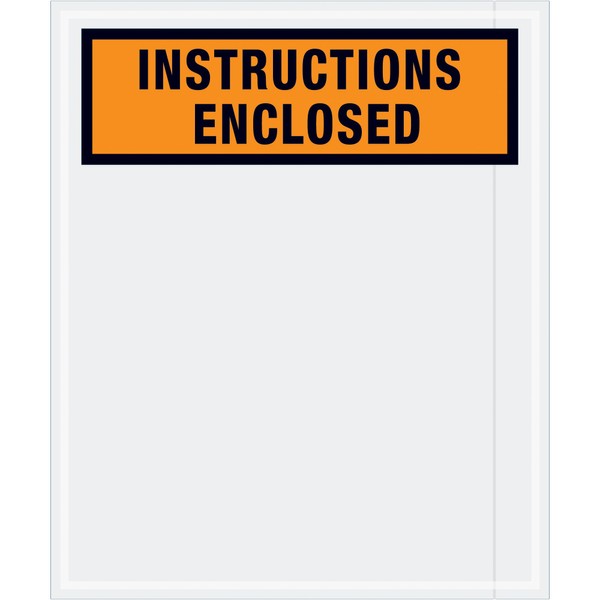 Aviditi Orange Panel Face Adhesive Side Loading Document Envelope Printed