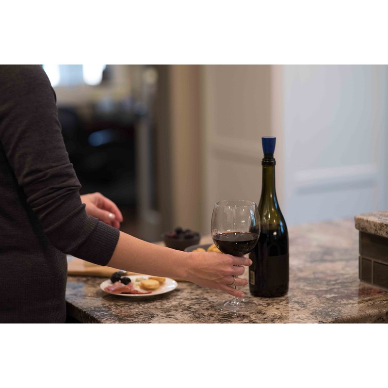 Repour Wine Saver - Wine Preserver and Stopper - Removes