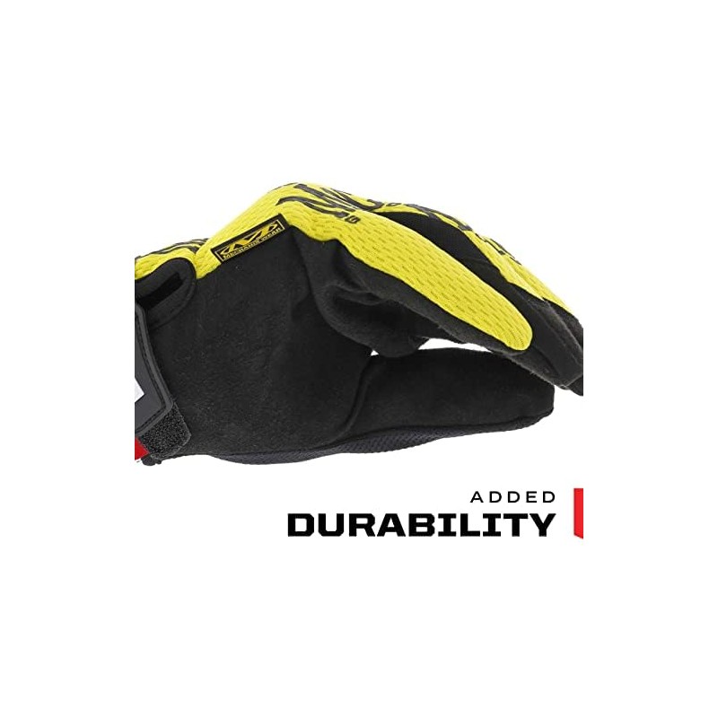 Mechanix Wear - Original Work Gloves (Small, Yellow)