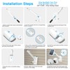 HOLACA 2-in-1 Vinyl Siding Clips for Ring Solar Panel, Spotlight