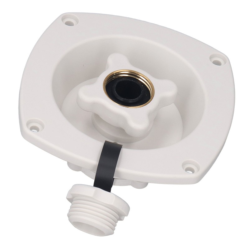 Rv Wall Mount Water Inlet Pressure Regulated City Water Entry