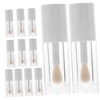 GRIRIW 12pcs Small Lip Gloss Tubes Refillable Containers for Lip