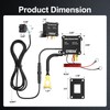 12V 250A Battery Disconnect Switch, KCD4, Boat Rocker Panel Switch