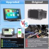 [Hieha] 2024 Newest Wireless Portable Apple CarPlay Android Auto, CarPlay