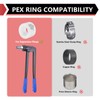 2-Pack EFIELD Poly PPSU Pex-A Expansion Fitting 2" X 2"
