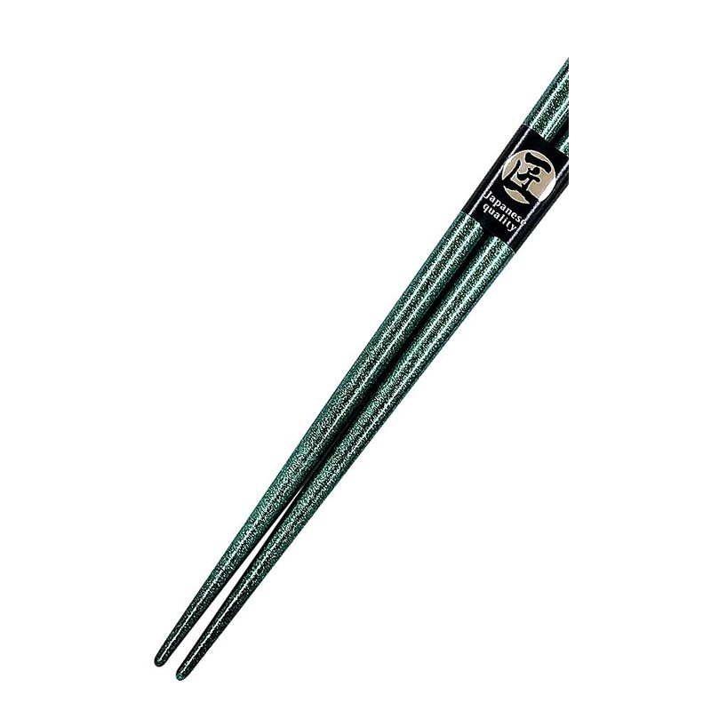 43 Silver Cherry Blossom Chopsticks, Green, Unisex Size, Paulownia Box
