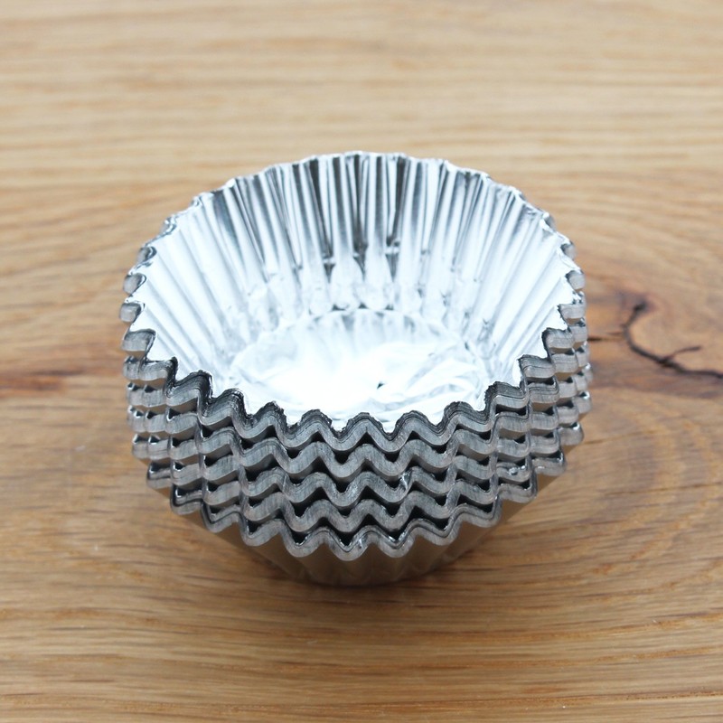 大黒工業 おかずカップ・バラン シルバー 5号 FMホイルケース 6F 592908 500枚入