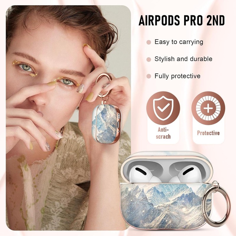 Maxjoy - Funda protectora a prueba de golpes para Airpods