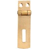 Merriway BH02551 Solid Brass Safety Hasp and Staple, 50mm (2