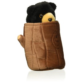 Aurora - Hand Puppet - Marioneta emergente de Oso Negro - 25.4cm.