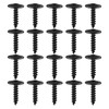 20 Pcs Black Self Tapping Screws M5,Small Screws,Self Tapping For