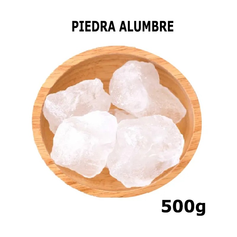 Piedra Alumbre Natural 500g