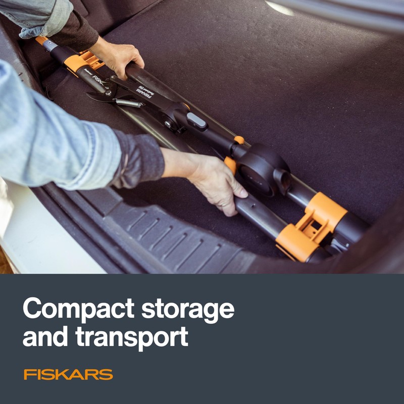 Fiskars XtendControl Extendable Tree Pruner (14 ft), Pole Saw, Adjustable