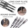 Michear Woodworking Square Hole Drill Bit 8mm Auger Mortise Chisel