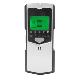 Mrisata Stud Finder Wall Scanner Electronic Stud Sensor Stud Finder Escáner de Pared 5 en 1 Abs Pantalla LED Escáner Electrónico de Pared para Pared Metal