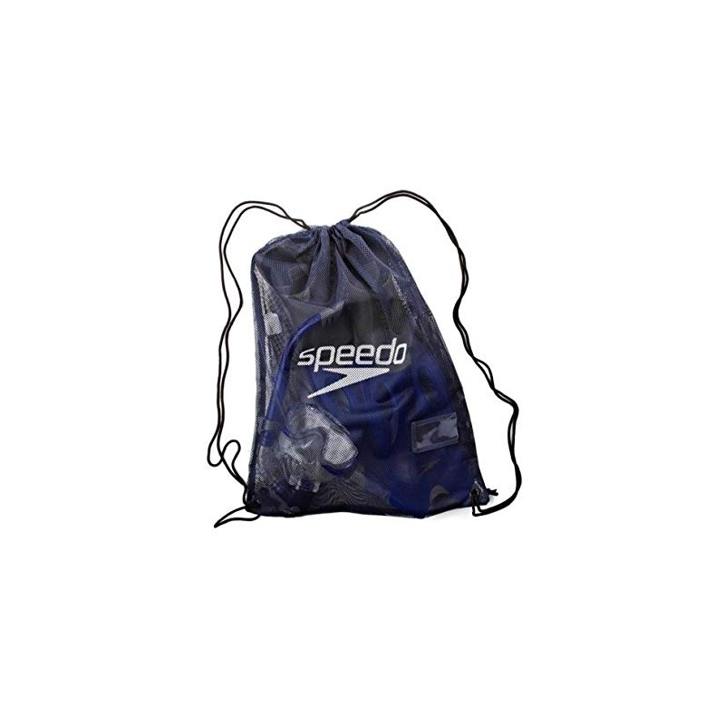 Speedo Unisex Erwachsene Equipment Mesh Bag Netzbeutel, Blau (Marineblau), Einheitsgröße