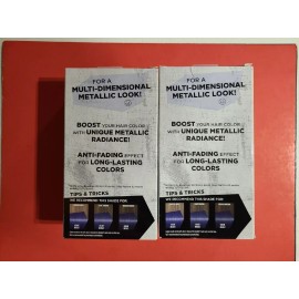 Schwarzkopf Got2b Metallics Permanent Hair Color Kit M67 BLUE MERCURY SEALED