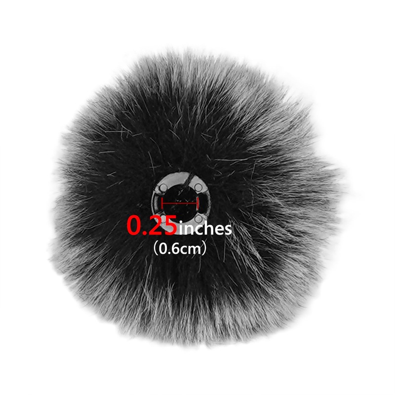 Geekria for Creators Furry Windscreen Compatible with RODE Wireless GO,