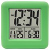 Equity 70911 Digital Green Silicone Cube Alarm Clock with On-Demand