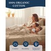 LANE LINEN 100% Organic Cotton California King Sheets Set, 4-Piece