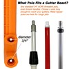 Multi-Angle Gutter Cleaning Tools from the Ground,Gutter Cleaning Tool with