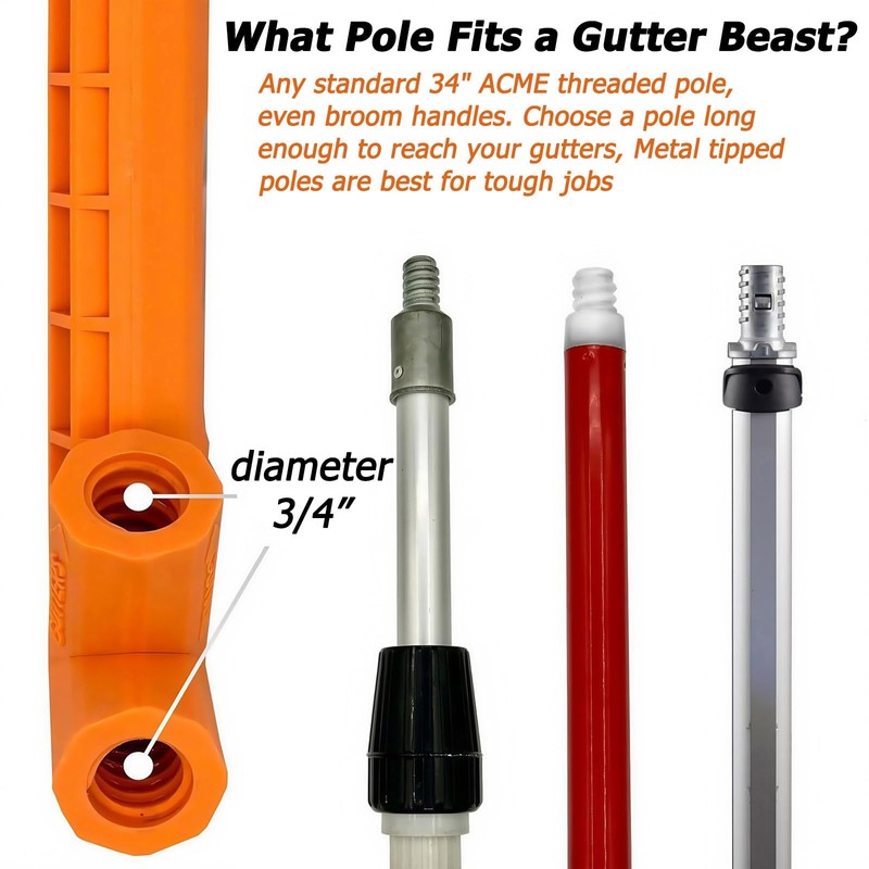 Multi-Angle Gutter Cleaning Tools from the Ground,Gutter Cleaning Tool with