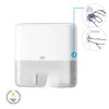 TORK 552120 Xpress Mini Hand Paper Towel Dispenser Elevation Design