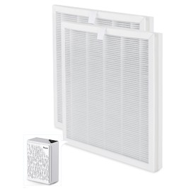(2 PCS) VEWIOR H13 True HEPA Replacement Filter for ClearAir-A6 Air Purifier, Captures 99.97% Dust, Smoke, Pet Dander, Compatible with A6 Model