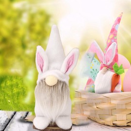 Hanging Bat Metal Garden Ornaments Outdoor Faceless Doll Goblin Holiday Decorations Easter Bunny Hanging Ornaments (A, 21X9cm)