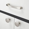 COTYKILEY 10 Pack 3.75Inch(96mm) Brushed Satin Nickel Kitchen Cabinet Handles