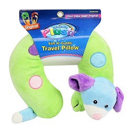 Cloudz Soft N' Cuddly Travel Pillow Plush Multi Color Dog