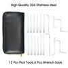Yenghome Lock Picking Set,18 Pcs Lock Pick Tool Kit with