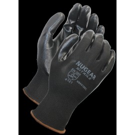 NUGEAR 3 Pairs Nugear Nitrile Palm Coated Protective Safety Work Gloves  - M