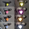 FACETHALO Bicycle Reflector Light, Rear, Set of 6 Colors, Triangular,