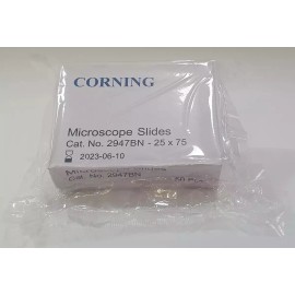 Corning Portaobjetos Laminas De 25x75 Corning Paq.2cajas C/50 Pzas