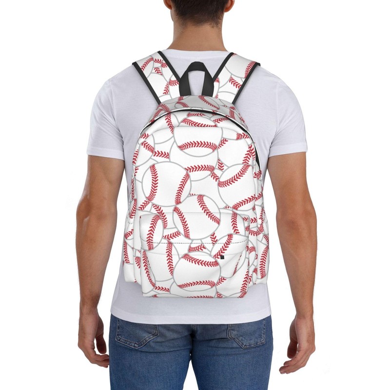 Jbofyee Backpack For Men Women, Baseball, One Size, Daypack Backpacks