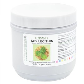 LorAnn Natural Soy Lecithin, 16 oz