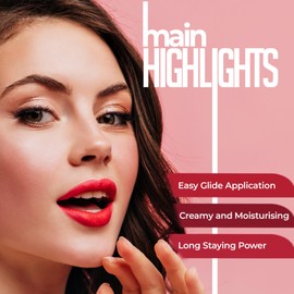 JUICE Kiss Sensation Lipstick With Goodness Of Bio Retinol, Uv Protection Long Lasting Lipstick Creamy Nude - M21 4 G Pack Of 1