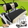 10L0L Elastic Golf Cart Seat Covers Perfect for EZGO TXT