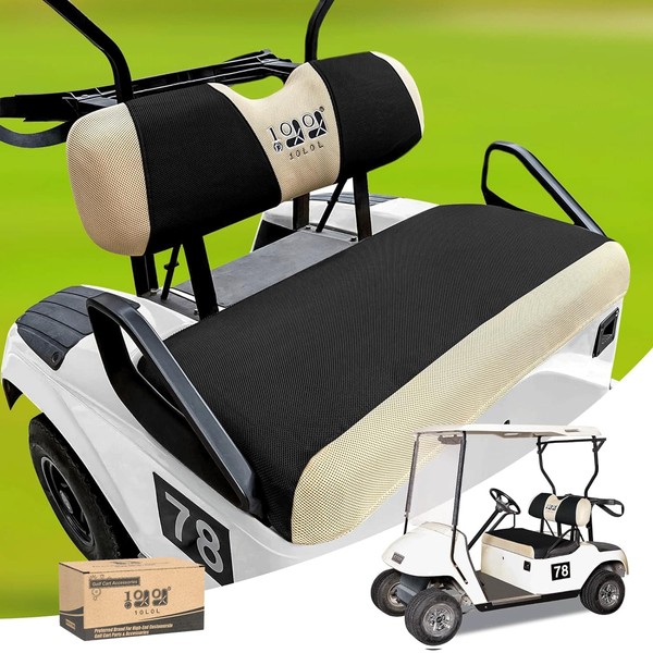 10L0L Elastic Golf Cart Seat Covers Perfect for EZGO TXT