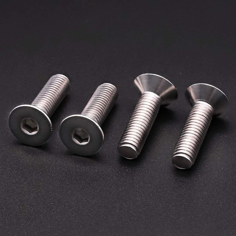 5/16-18 x 1 inch Flat Head Socket Cap Screws 10