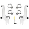 Memphis Shades Trigger-Lock Mounting Kit (Polished/Sportshields) Compatible with 16 Indian