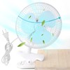 KOCASO Clip On Fan 2 Speeds Quiet Clamp Fan Adjustable