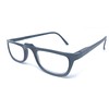 The Felix Rectangle Half Frame Reading Glasses, Unisex Half Rim