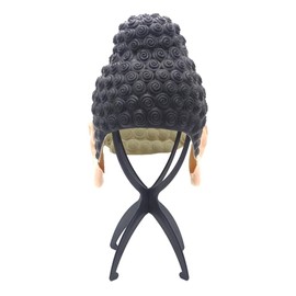 Kopinma Kopfbedeckung aus Latex TathaGata Buddha-Form, Lustige Cosplay Buddha Hüte, Badekappen TathaGata Buddha-Form, Kopfbedeckung zum Schminken Requisiten für Maskerade Rollenspiel Karneval